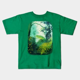 Rainforest Lights and Shadows Kids T-Shirt